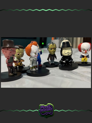 Σετ Mini Horror Collection 7 νέων φιγούρων τρόμου