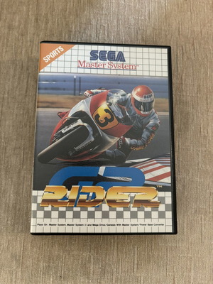 GP Rider Sega Master System complete game