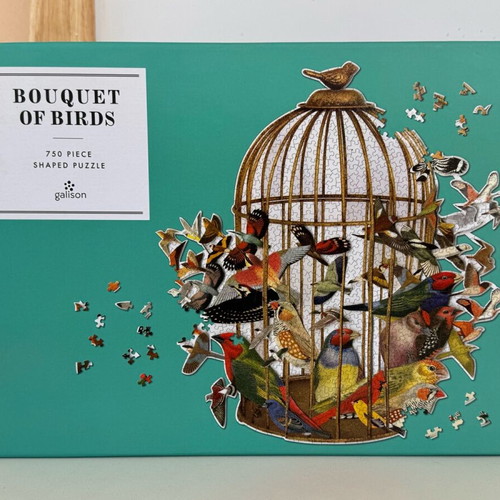 Bouquet of Birds puzzle by Galison new, 750 pieces