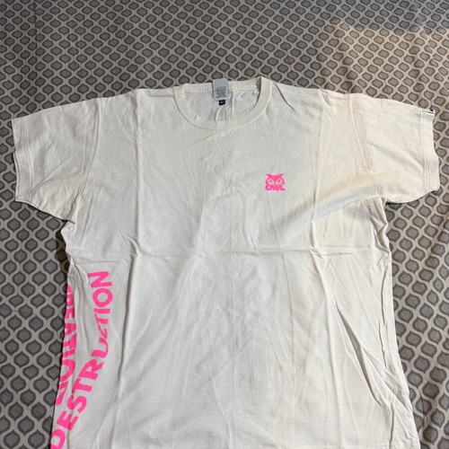 Owl t-shirt used, size M, white