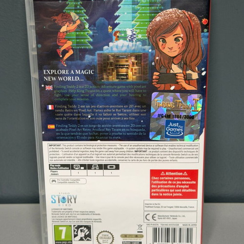 Finding Teddy 2 Nintendo Switch new