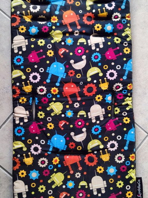 Antisweat baby stroller mat with memory foam like new