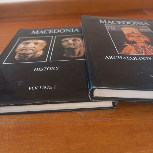 Macedonia Two Volumes Like New, History and Archaeology
