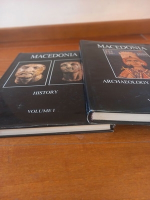 Macedonia Two Volumes Like New, History and Archaeology