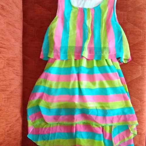 P&D dress like new, multicolored for 8-9 years old