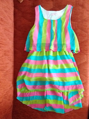 P&D dress like new, multicolored for 8-9 years old
