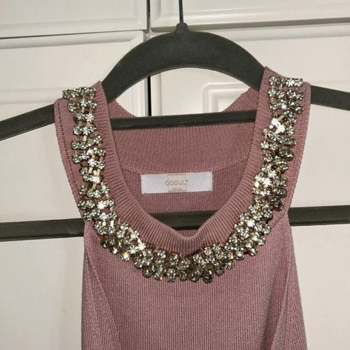 Halter Neck Maxi Dress like new, pink, one size