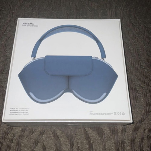 Apple AirPods Max Blue like new with case and protectors