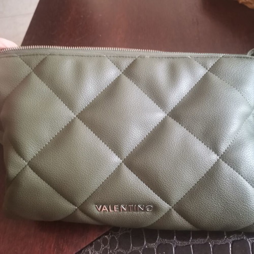Valentino crossbody bag like new, olive color, adjustable strap