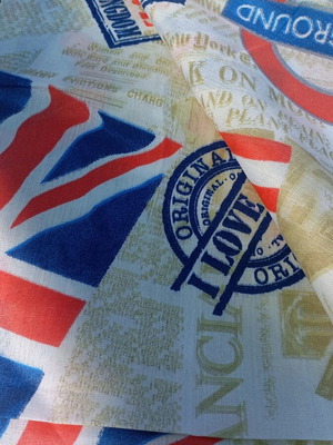 Pillowcase set 50x75 London design new