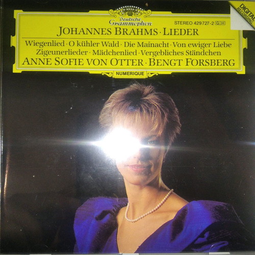 Johannes Brahms Lieder CD used, classical music