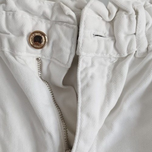 Mom Fit Jeans new, white, size S
