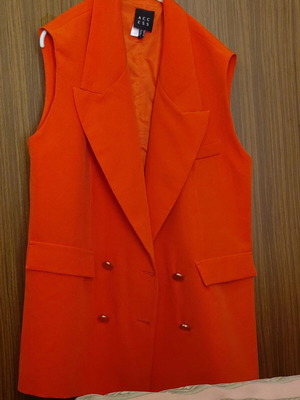 Access women's vest, orange