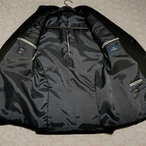 Monte Napoleone men's black jacket like new size 48