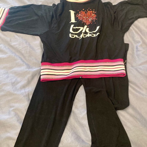 Byblos Blu sports set with leggings and jacket like new