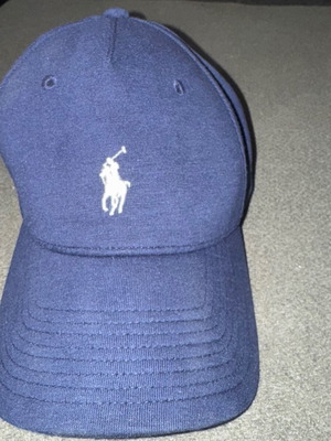 Polo Ralph Lauren Jockey Hat dark blue like new, size 58