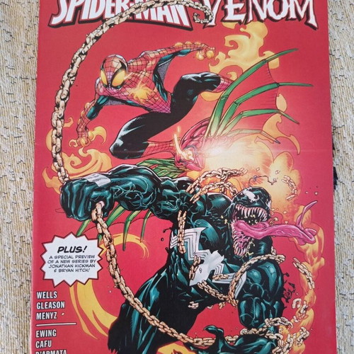 Marvel Spiderman x Venom comic