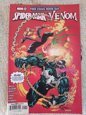 Marvel Spiderman x Venom comic