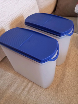 Tupperware σετ δοχεία αποθήκευσης 1.6 λίτρα σαν καινούργιο
