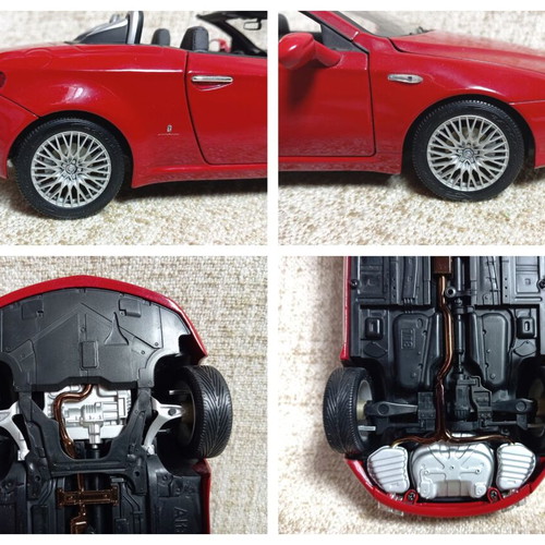 Alfa Romeo Spider NOREV 1/18 model car like new without box