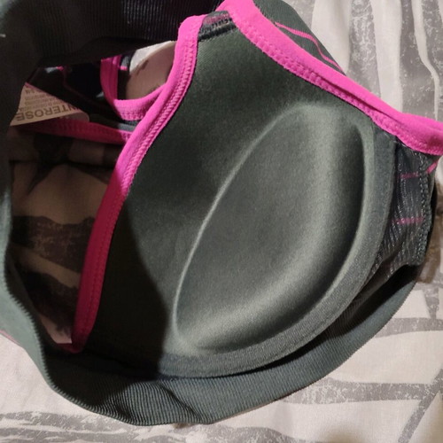 Women's bustier new gray and pink