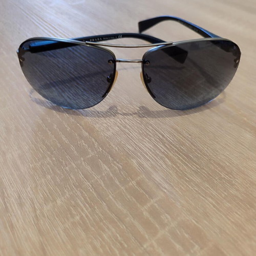Prada Sport Sunglasses men's new with blue gradient lenses