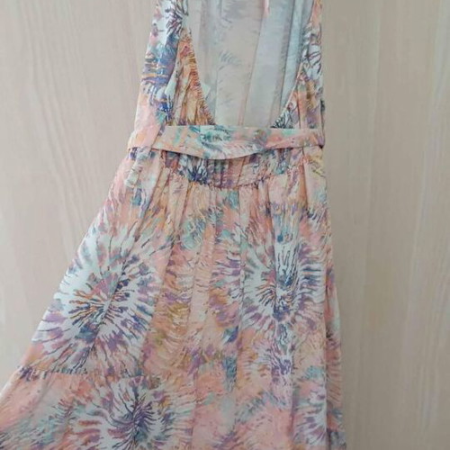 Figaro maxi dress like new, size medium, halter neck