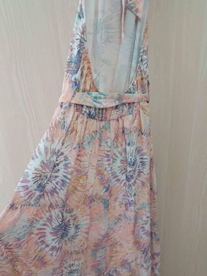 Figaro maxi dress like new, size medium, halter neck