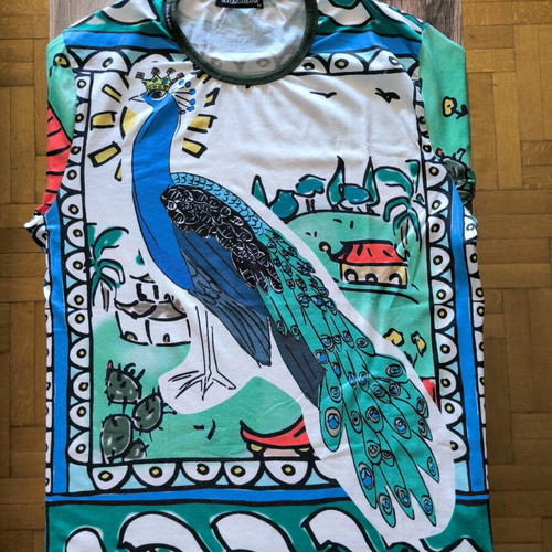 Dolce & Gabbana T-shirt like new, multicolor, size XXL