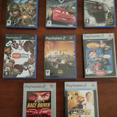Various PlayStation 2 games