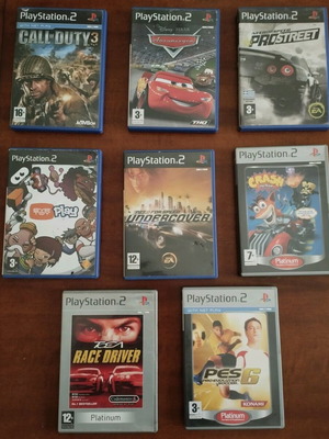 Various PlayStation 2 games