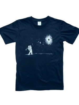 T-shirt Astronaut Golf new, 100% cotton, sizes S M L