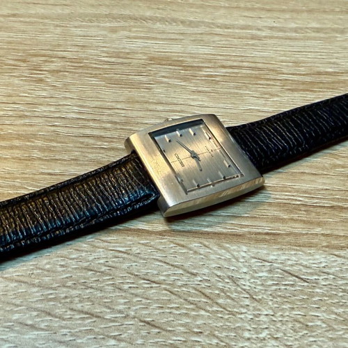 Seiko Vintage wind-up watch used, silver