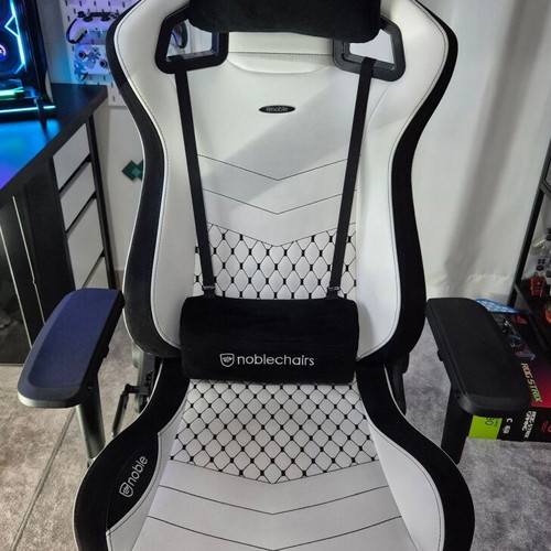 Noblechairs Epic Gaming Chair σαν καινούργιο, λευκό-μαύρο