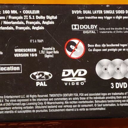 Family Guy Star Wars Trilogy DVD boxset, comedy