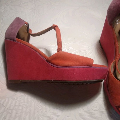 Clarks Softwear sandals like new, multicolor, size 37