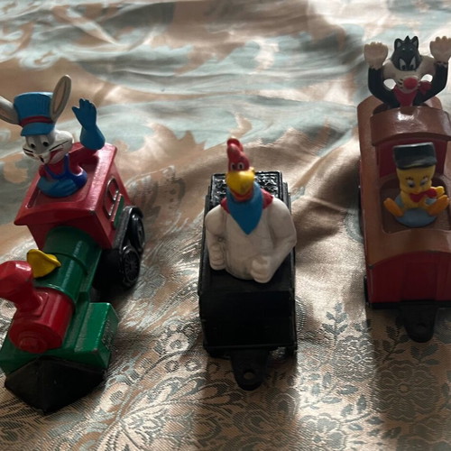 Looney Tunes die cast train used