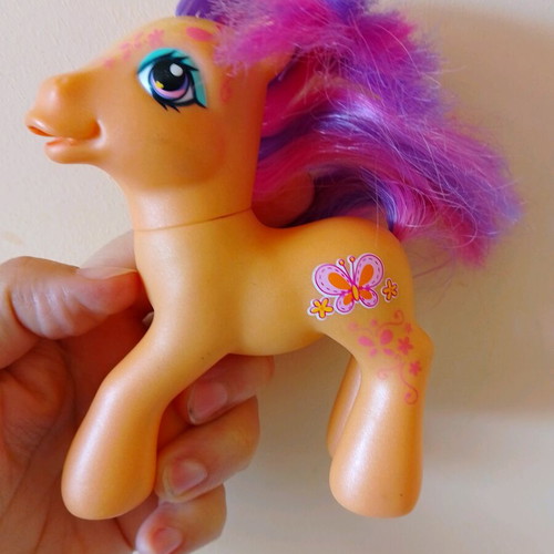 My Little Pony G3 Scootaloo фигура употребявана, колекционерска от 2007 г.