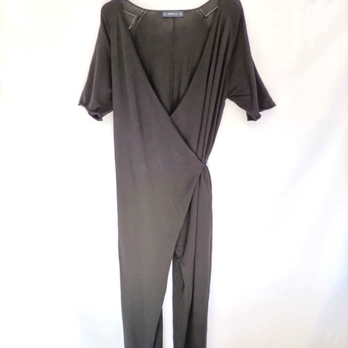 Zara one-piece wrap jumpsuit size Small like new