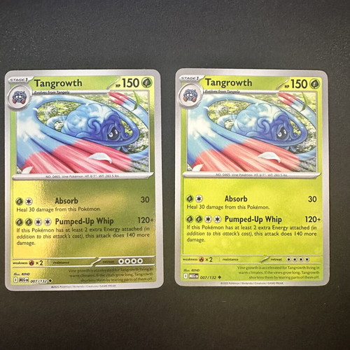 Tangrowth 007/132 Mega Evolution Pokemon card set
