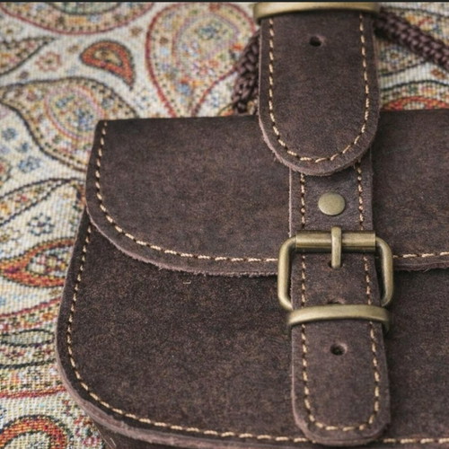 Handmade backpack new from genuine leather, Greek craftsmanship
