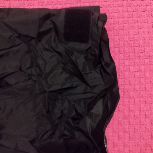 Waterproof motorcycle pants like new, nylon, black, XL