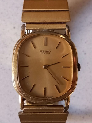 Seiko Quartz ρολόι μεταχειρισμένο vintage από Ιαπωνία
