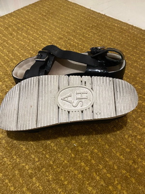 Ash flatforms size 38 used leather