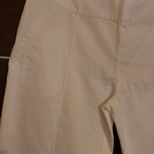 Women's white pants like new, size L