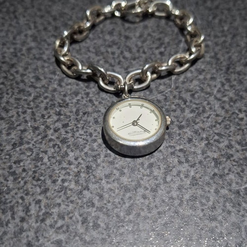 Anne Klein vintage women's watch bracelet silver used
