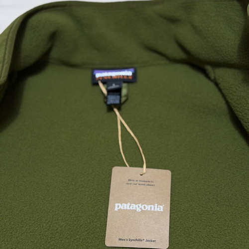 Patagonia Synchilla Fleece Jacket new with tags, pond green, size L