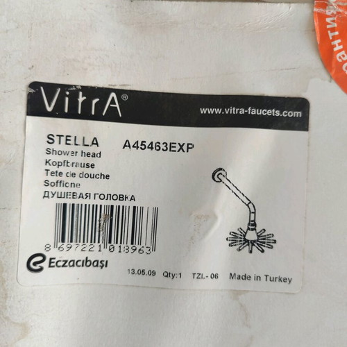 Vitra shower head new, 25cm, chrome brass