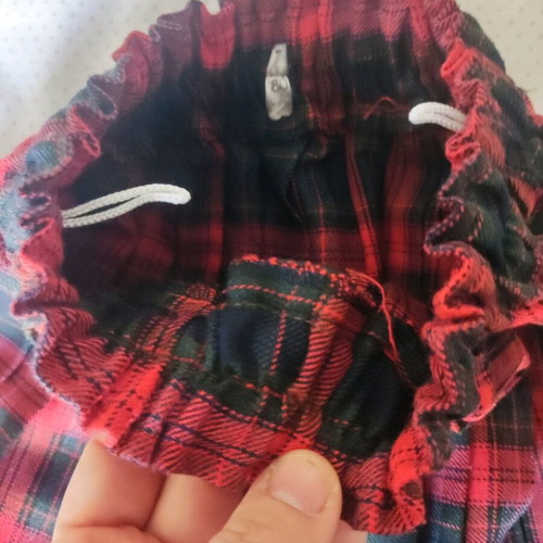 Skirt for 10 years old like new, red multicolor