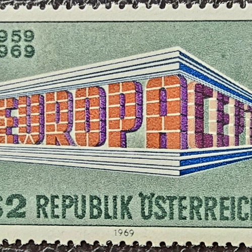 Austria 1969 stamp set mint condition